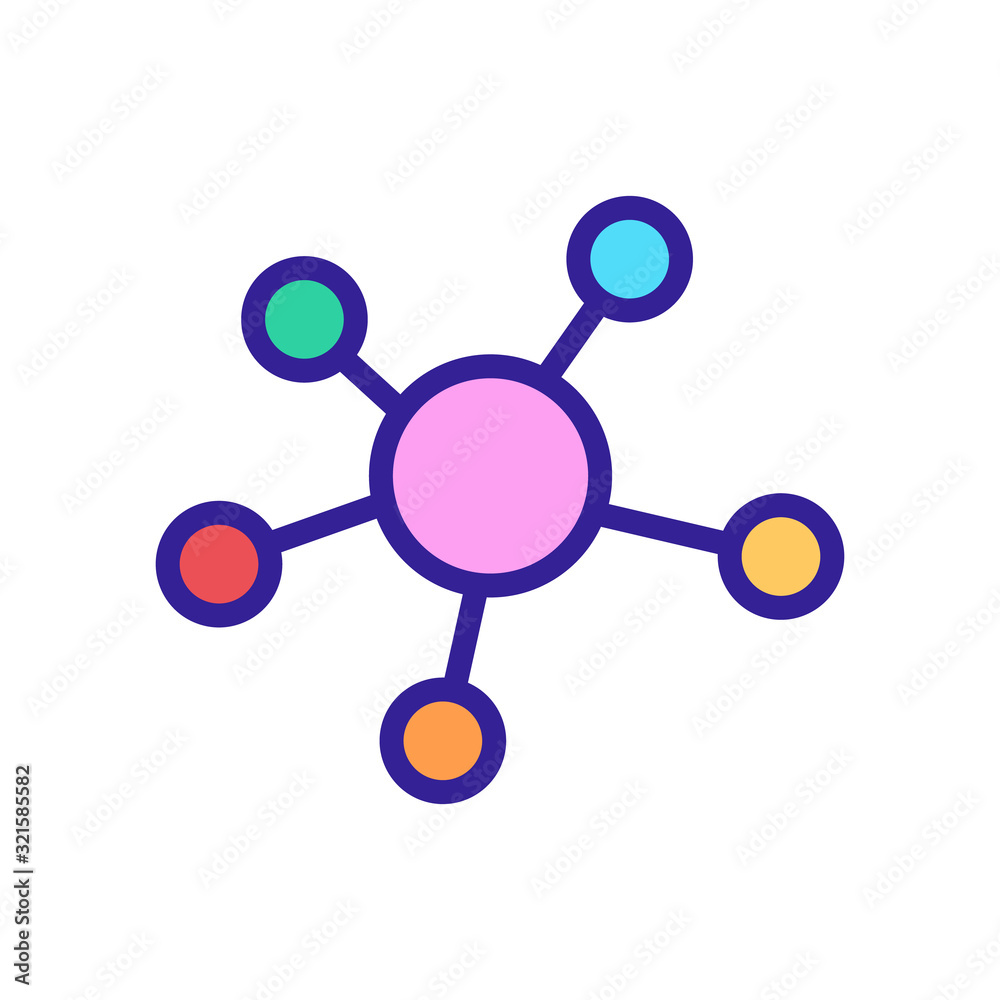 franchise business icon vector. Thin line sign. Isolated contour symbol illustration franchise business icon vector. Thin line sign. Isolated contour symbol illustration