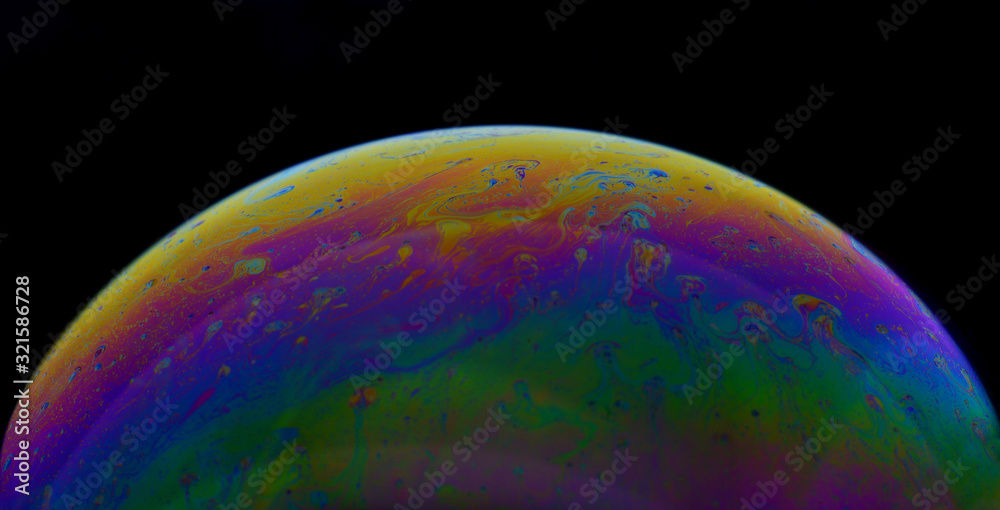 Curve of rainbow colors created by soap,wall art, colors mix signer from oil makes can use background,Fancy Dream Cloud of oil mixed. Curve of rainbow colors created by soap,wall art, colors mix signer from oil makes can use background,Fancy Dream Cloud of oil mixed.