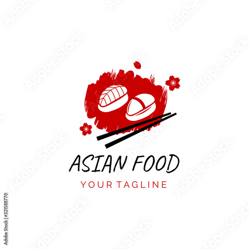asian restaurant logo for your culinary business 