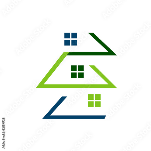 drafter architect and developer home design logo vector symbol graphic concept