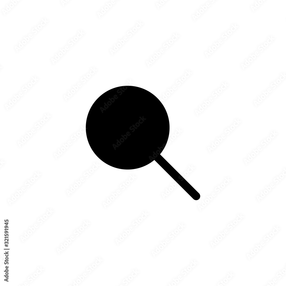 Vector illustration, Magnifying icon design Vector illustration, Magnifying icon design