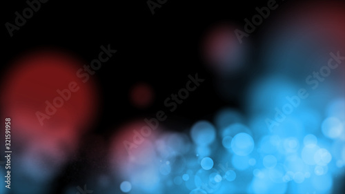 abstract blue bokeh background
