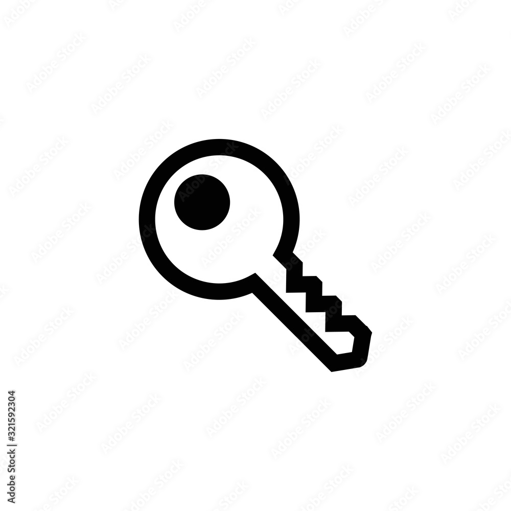 key icon design vector logo template EPS 10 key icon design vector logo template EPS 10