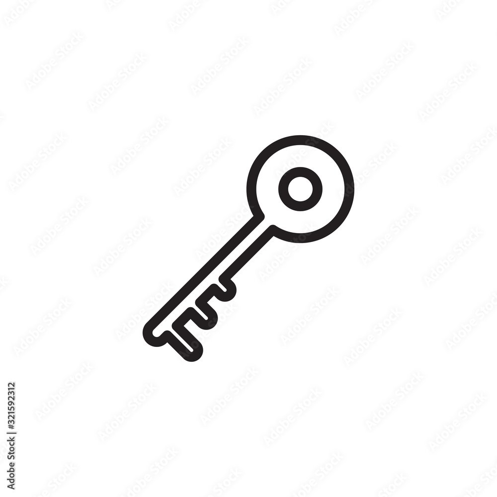 key icon design vector logo template EPS 10 key icon design vector logo template EPS 10