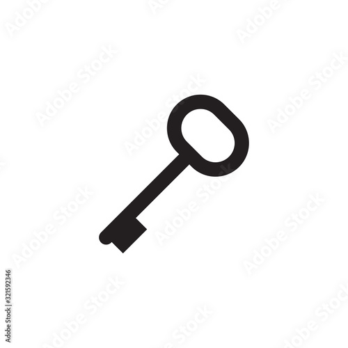 key icon design vector logo template EPS 10 © ndog717