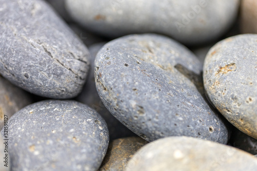 Canvas Print stones on a background