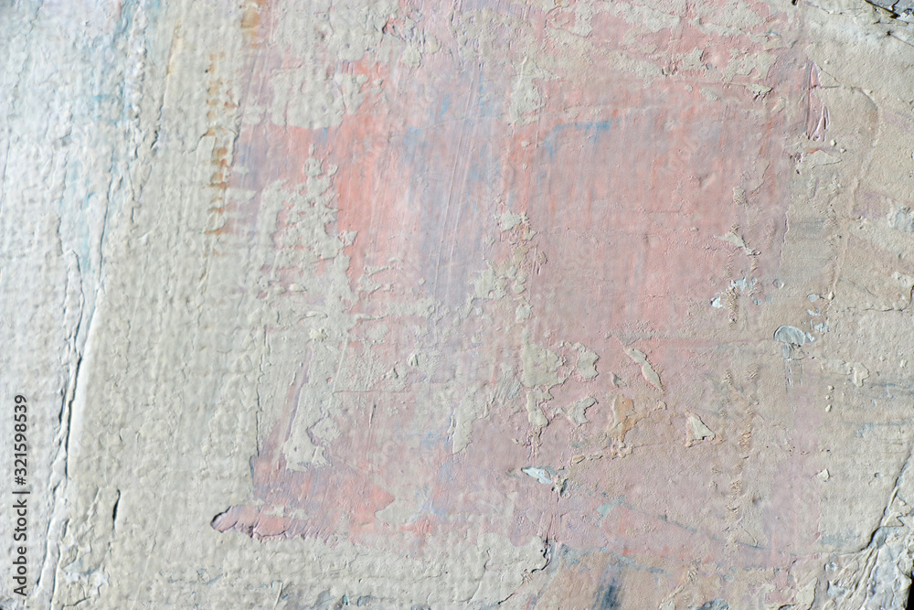 Obraz premium Abstract art background. Oil on canvas. Rough brushstrokes of paint.