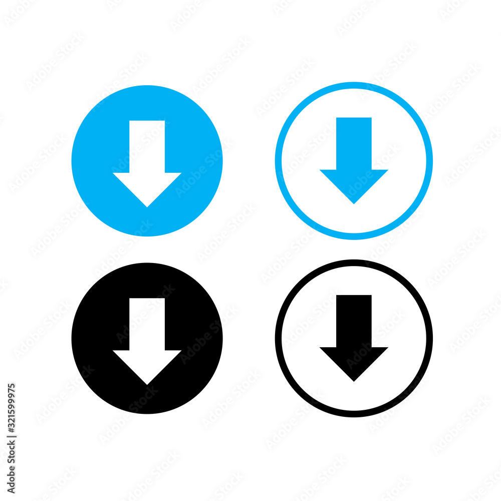 Image icon - vector Loading download and upload Image icon - vector Loading download and upload