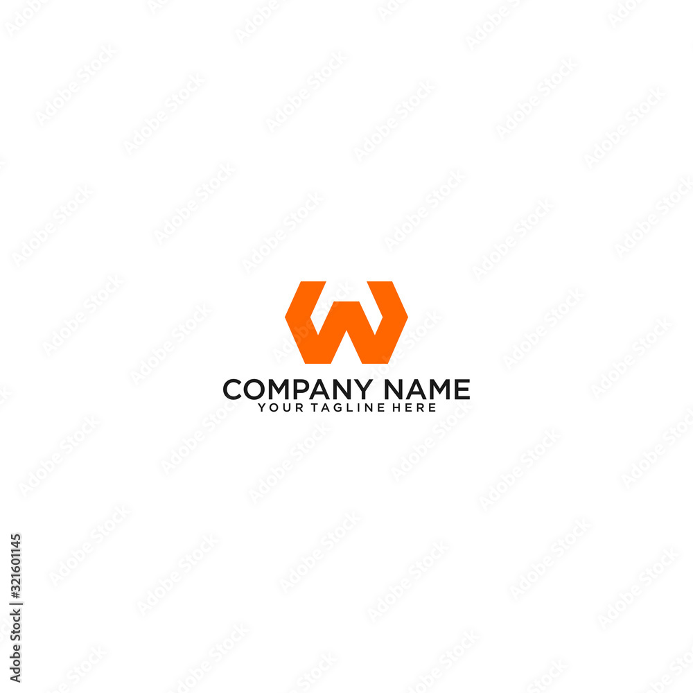 Initial Letter W logo icon design template elements - vector Initial Letter W logo icon design template elements - vector