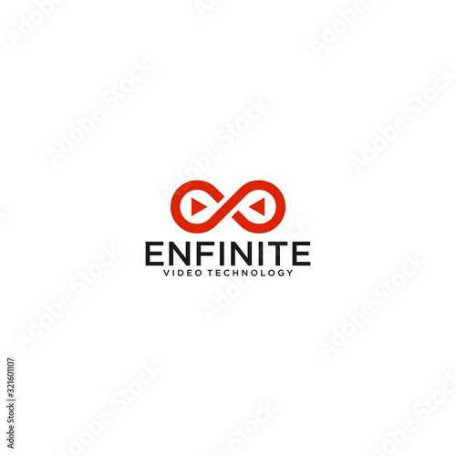 Infinity Video Technology Logo Template