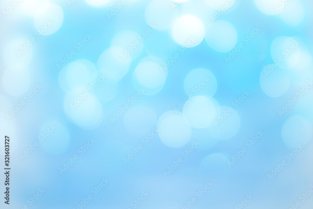 Soft focus light bokeh background.