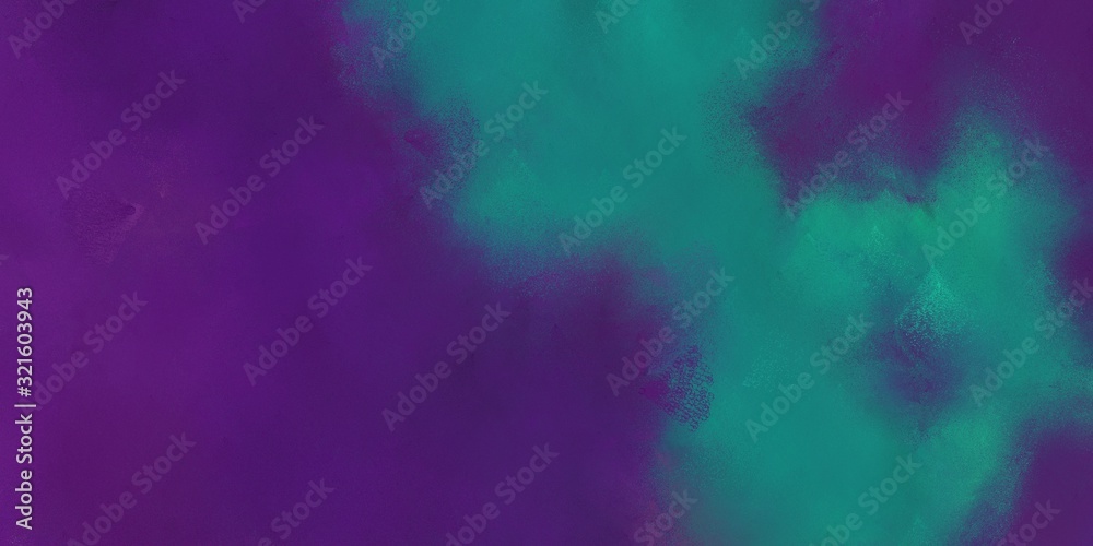 abstract horizontal background with dark slate blue, very dark magenta and teal colors
