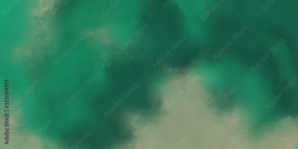 abstract background for flyers with sea green, dark sea green and gray gray colors