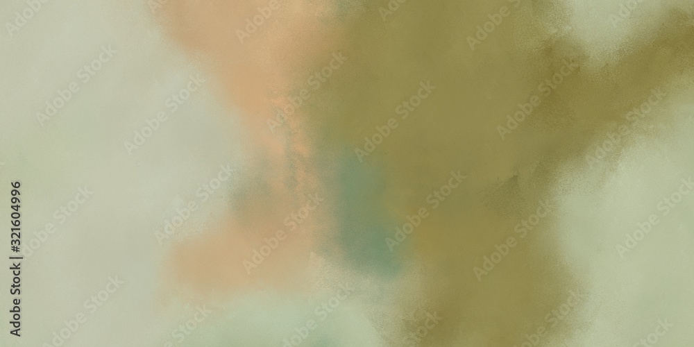 abstract background for postcards with dark khaki, pastel brown and silver colors