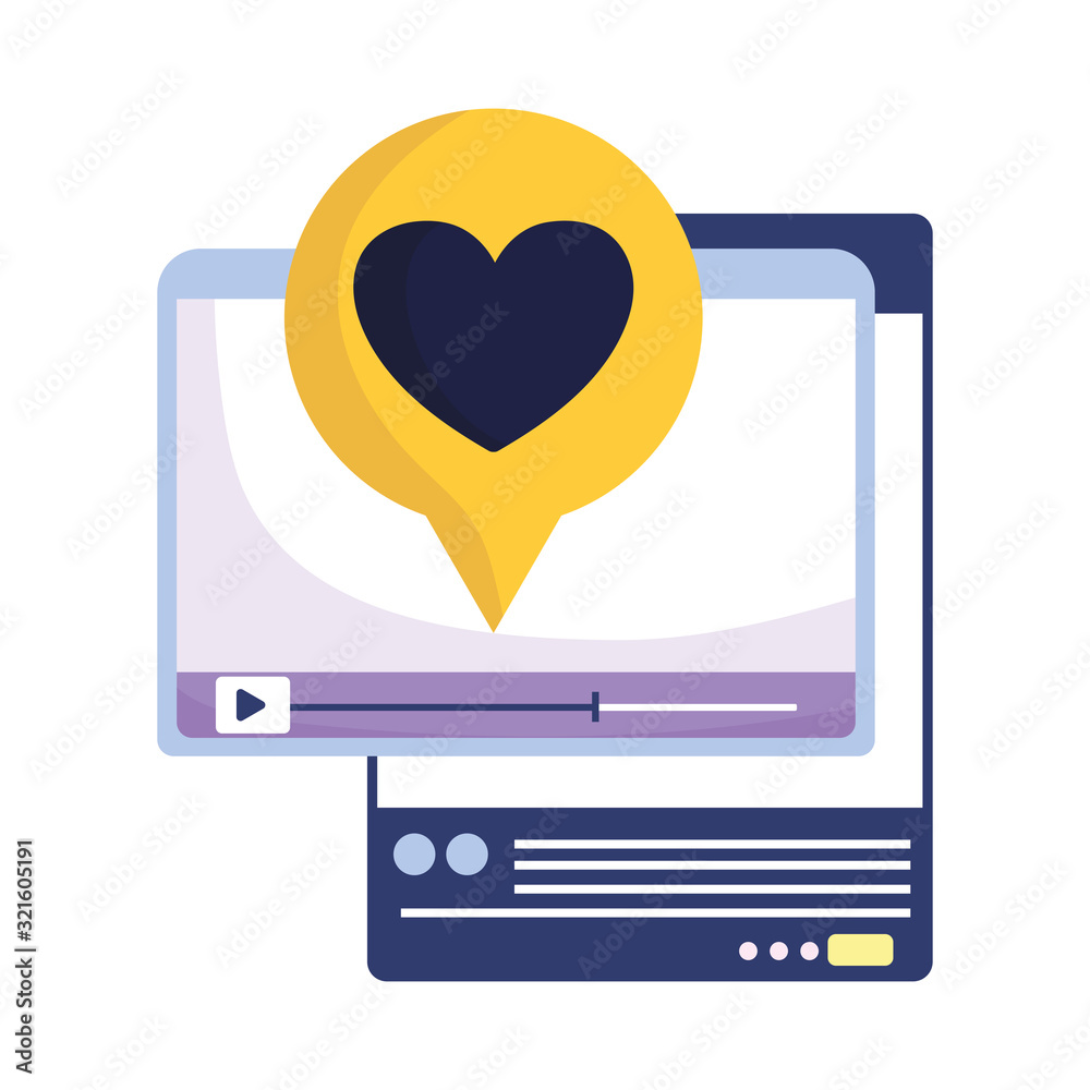 social media smartphone video content love romantic