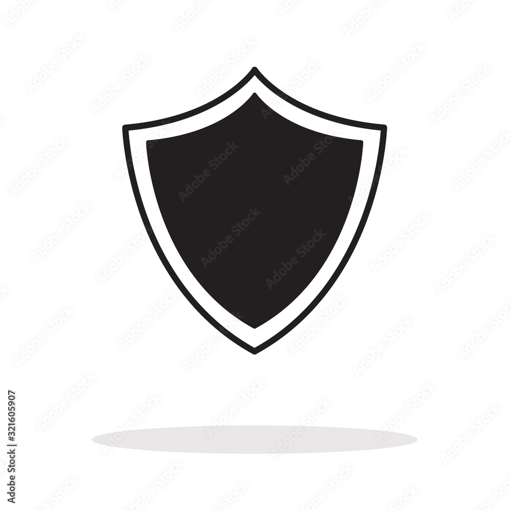 Shield Protection Icon Vector illustration Shield Protection Icon Vector illustration