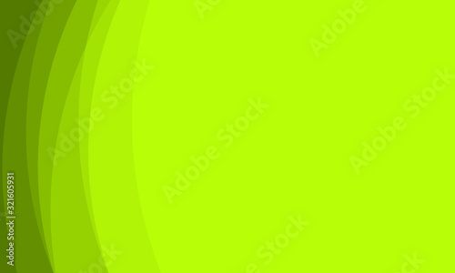 Abstract geometric green curve line gradient Background.For ecology concept design technology and modern.