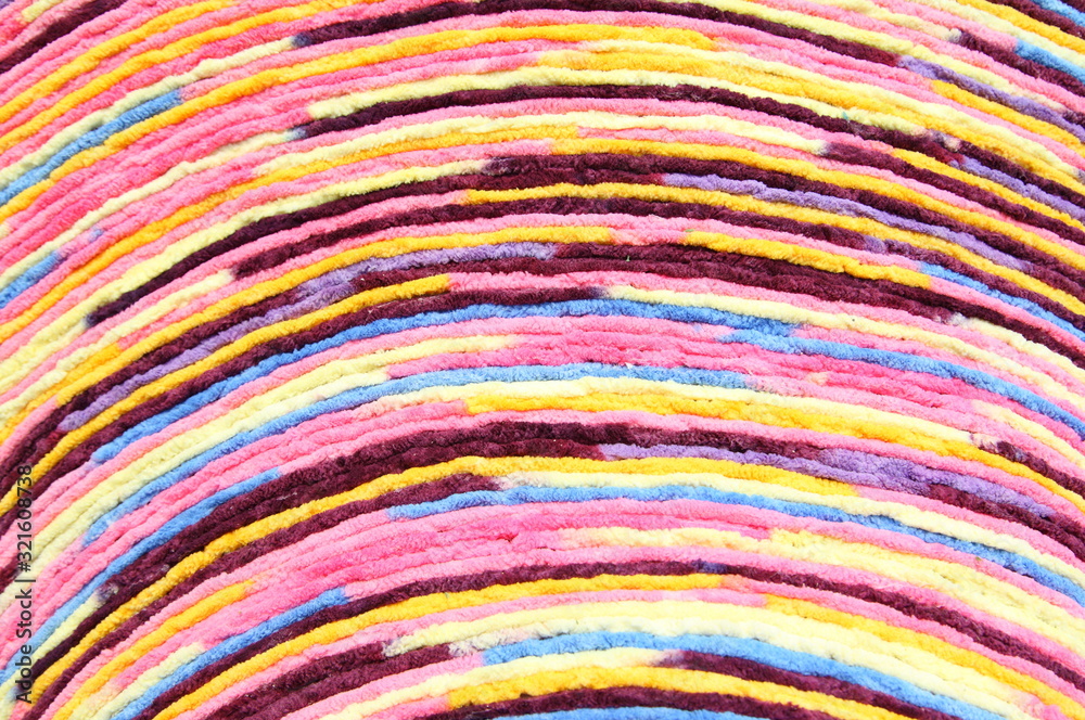 Colorful of Rope background