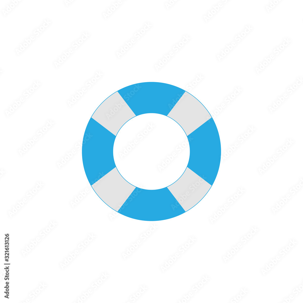 lifebuoy icon design vector logo template EPS 10 lifebuoy icon design vector logo template EPS 10