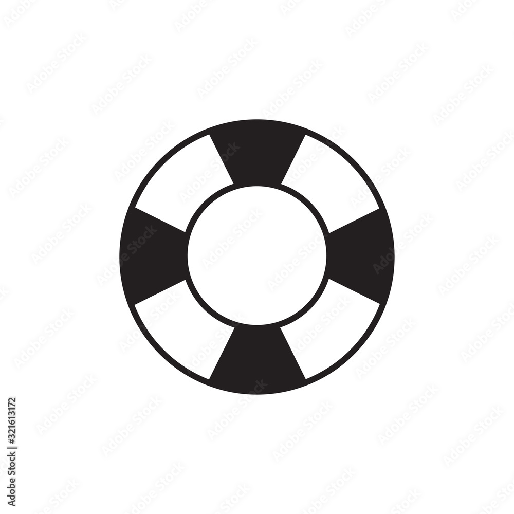 lifebuoy icon design vector logo template EPS 10 lifebuoy icon design vector logo template EPS 10