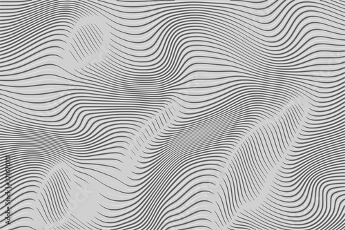 Abstract vector background. Original texture from curved lines.