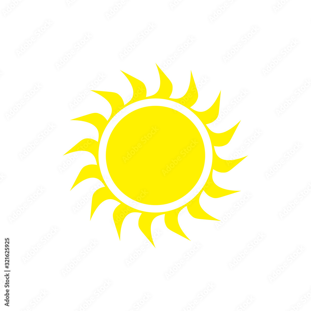 sun icon design vector logo template EPS 10 sun icon design vector logo template EPS 10