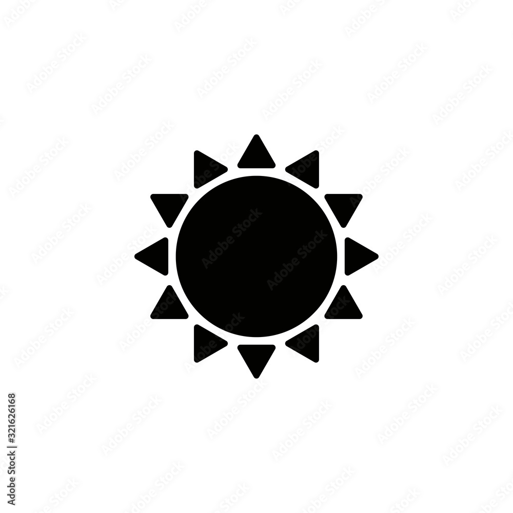 sun icon design vector logo template EPS 10 sun icon design vector logo template EPS 10