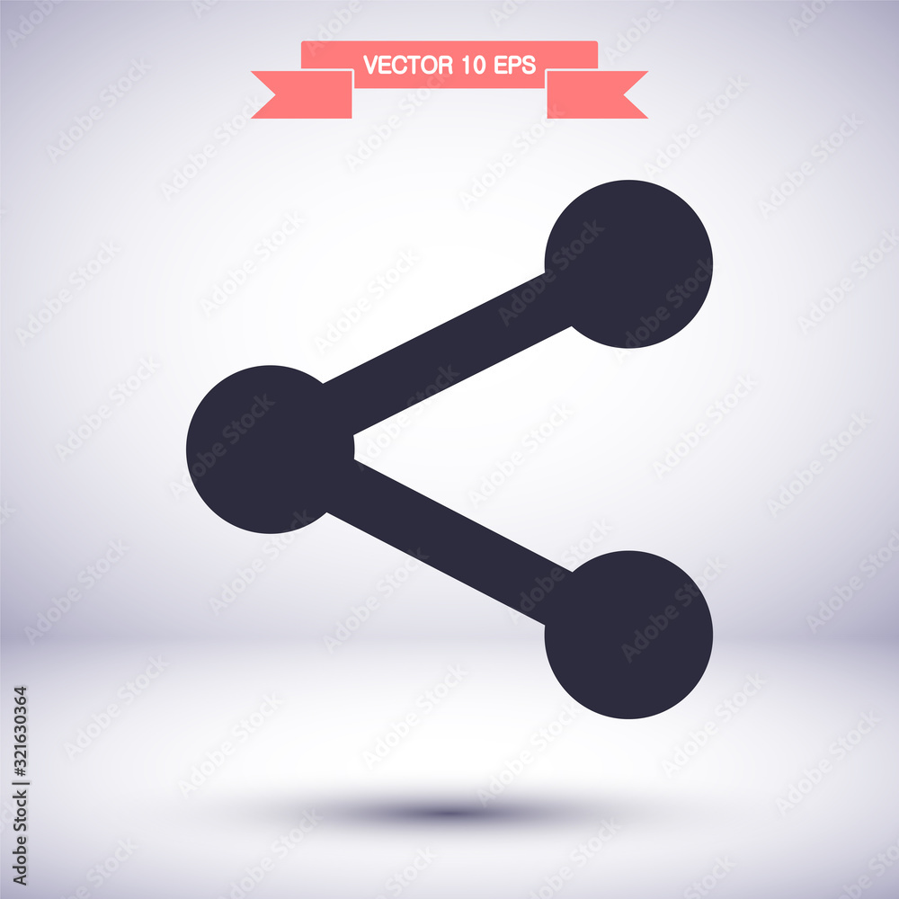 Network vector icon , lorem ipsum Flat design Network vector icon , lorem ipsum Flat design
