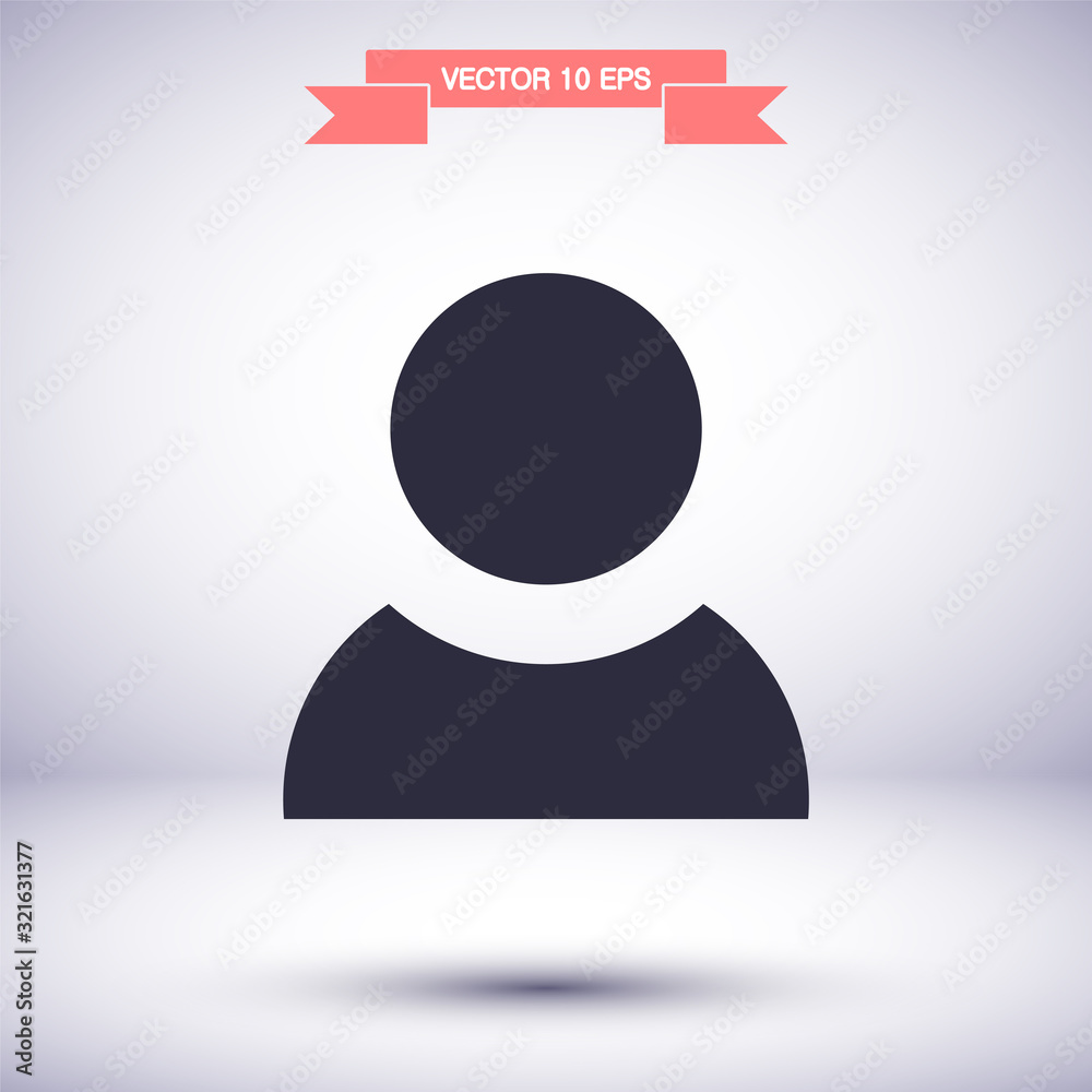People vector icon , lorem ipsum Flat design People vector icon , lorem ipsum Flat design