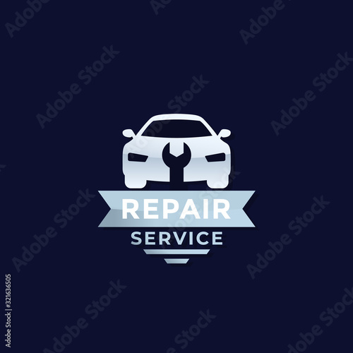 car repair service logo