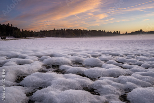 Landschaft im Winter Rußberg bei Tuttlingen photo