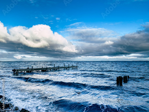 Impressions from the Mommark Beach in Winter - Sydals Kommune - Denmark