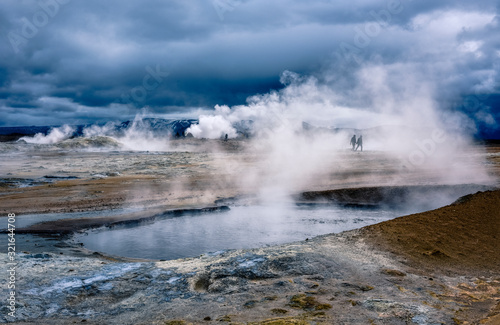 Namafjall Geothermal Area located in Northeast Iceland, Reykjahlid, Iceland