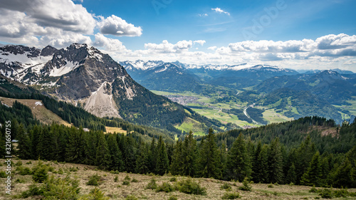 Fantastic hike to the sun heads in the Allgau photo