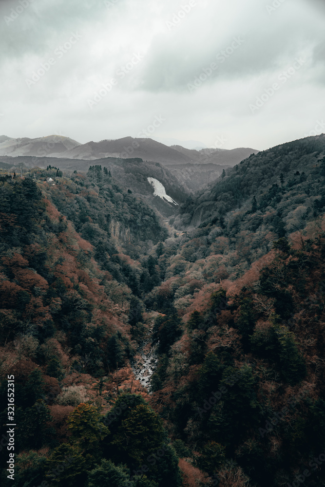 Naklejka premium Mountain Range