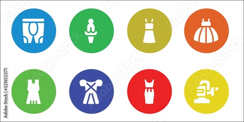 feminine icon set