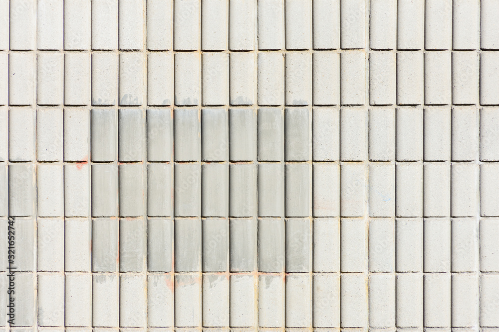 white wall with rectangle pattern white wall with rectangle pattern