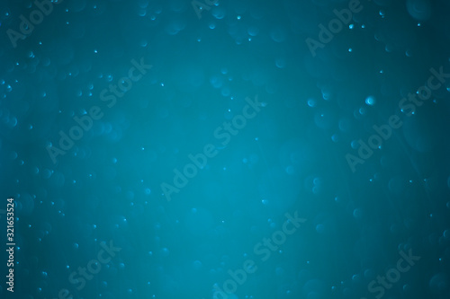 Abstract background of antique light, shiny blue