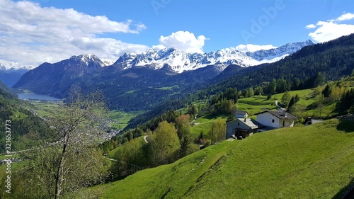 village in the Alps 
