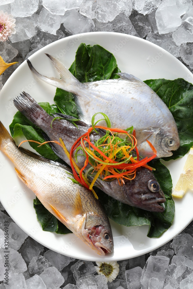 Delicious Chinese seafood, fresh and delicious Delicious Chinese seafood, fresh and delicious