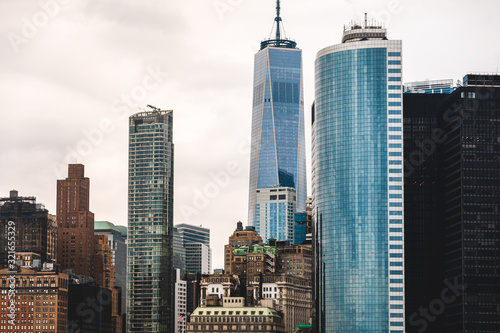 Distrito financiero Nueva York y one world trade center 