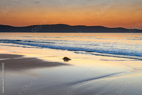 Hot Summer Sunrise Seascape