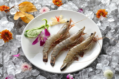 Delicious and fresh seafood with rich nutrition photo