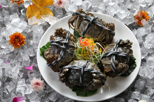 Delicious and fresh seafood with rich nutrition photo