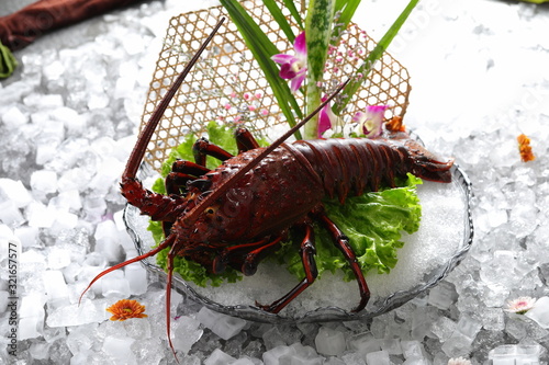 Delicious and fresh seafood with rich nutrition photo
