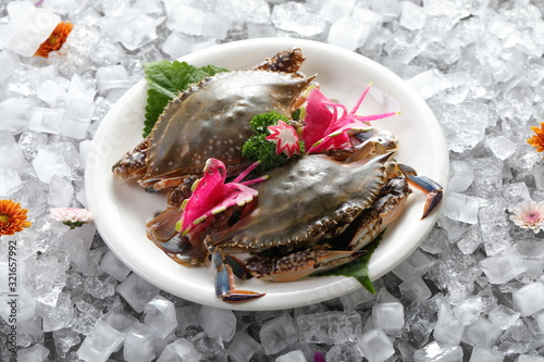 Delicious and fresh seafood with rich nutrition photo
