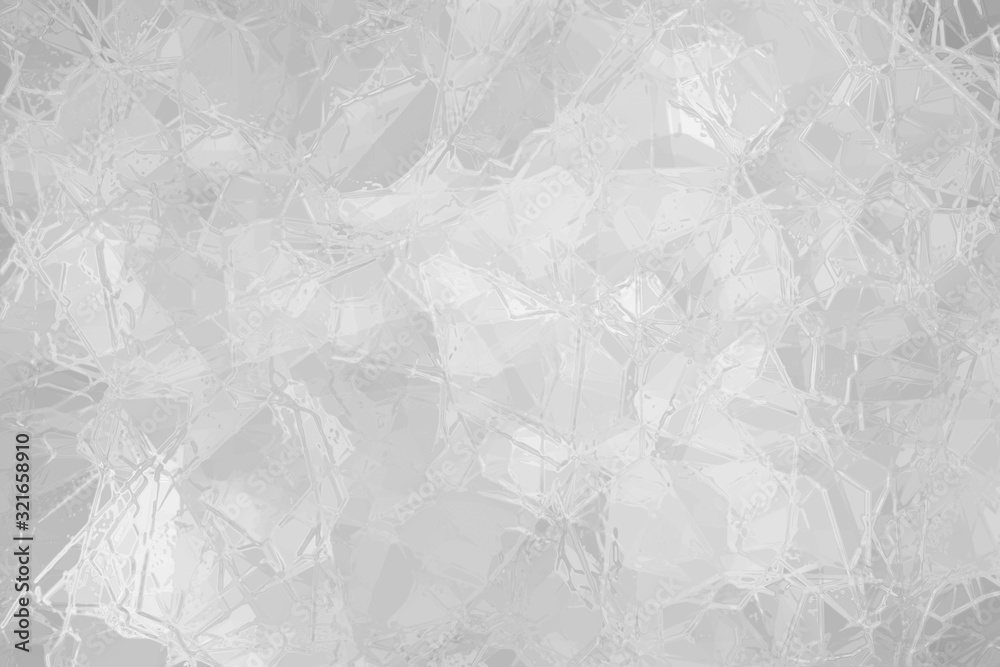 Obraz premium Abstract ice crystal background.