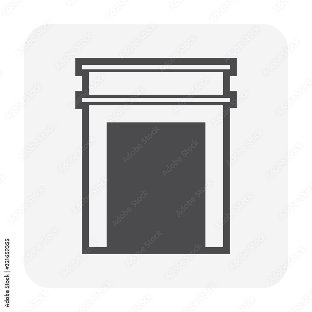 crown cornice icon