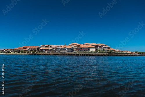 Marine lake from Port d'Albret to Vieux-Boucau-les-Bains photo