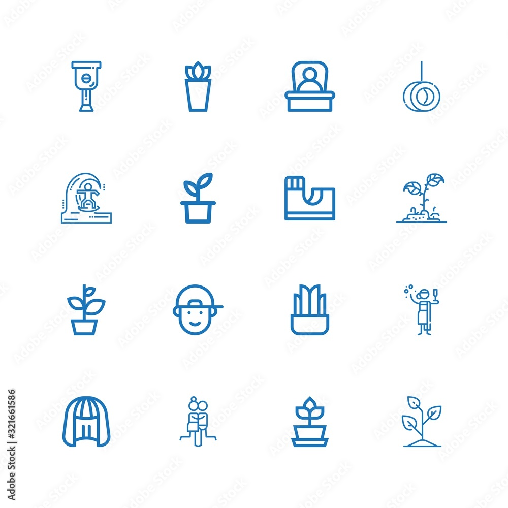 Editable 16 young icons for web and mobile Editable 16 young icons for web and mobile